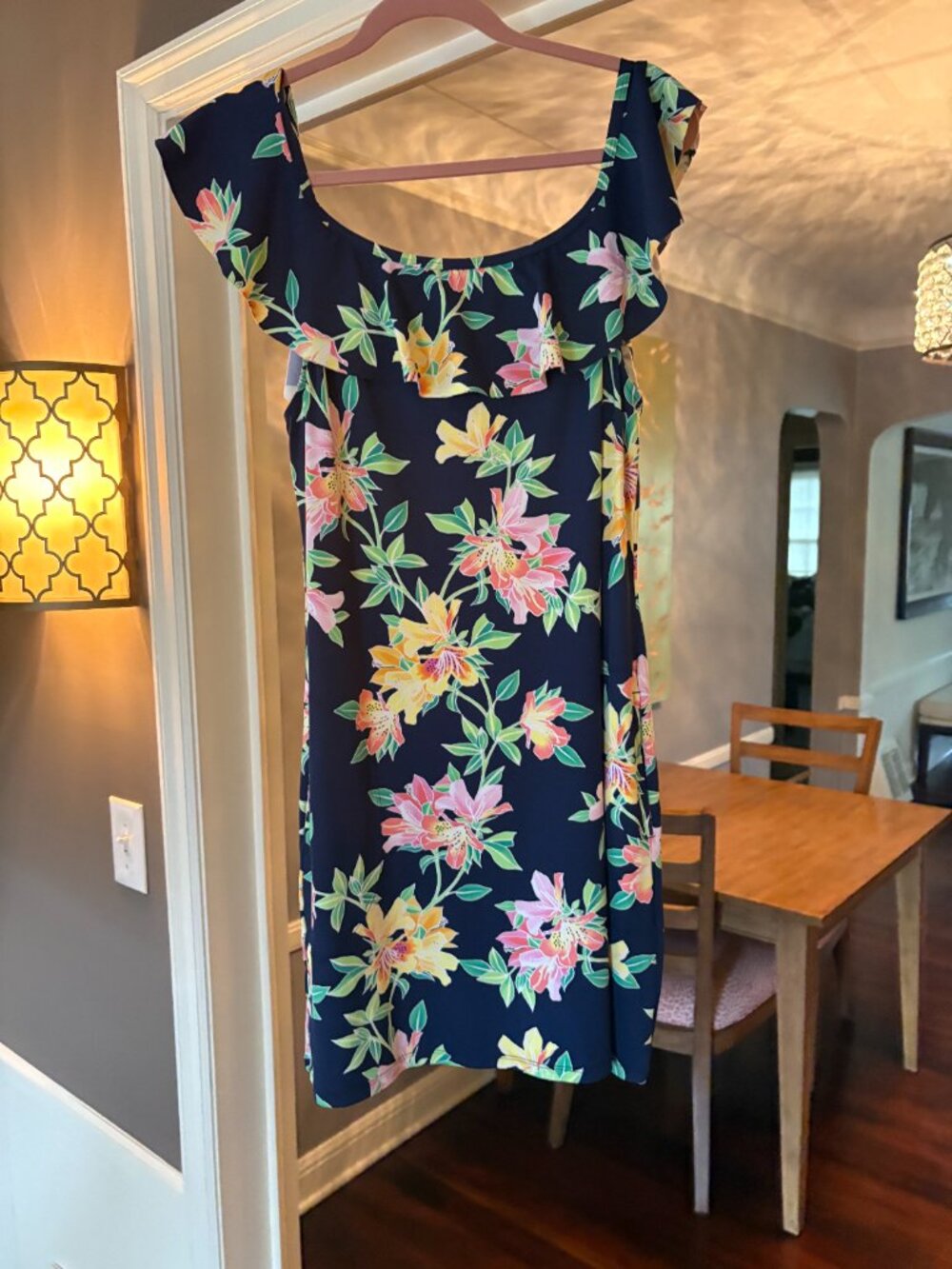 NWOT Women's Tommy Bahama Floral Off-The-Shoulder Mini Dress